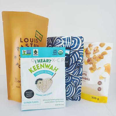 Αγορά Εκτύπωση Stand Up Pouch Wholesale Επανακλείσιμο Ziplock Προσαρμοσμένο εκτυπωμένο Mylar online manufacture