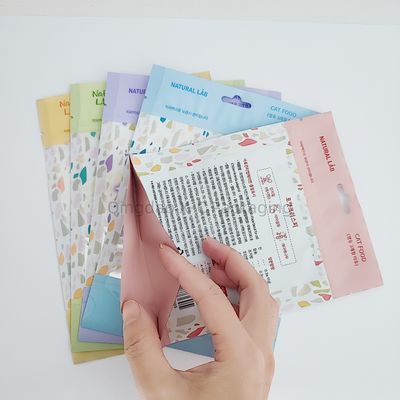 Τρόφιμα για κατοικίδια ζώα Ziplock Stand Up Pouch Packaging Laminated Plastic Digital Printing